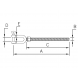 D TOGGLE BOLT M16